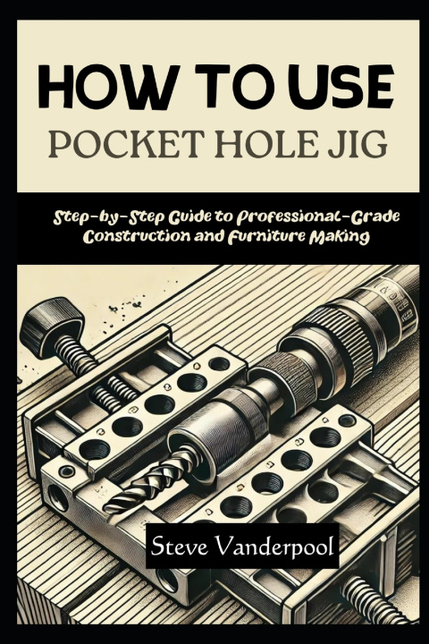 Knjiga HOW TO USE POCKET HOLE JIG Steve Vanderpool