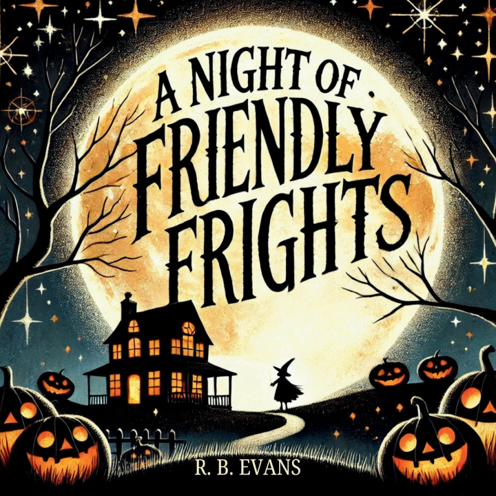 Kniha A Night of Friendly Frights R. B. Evans