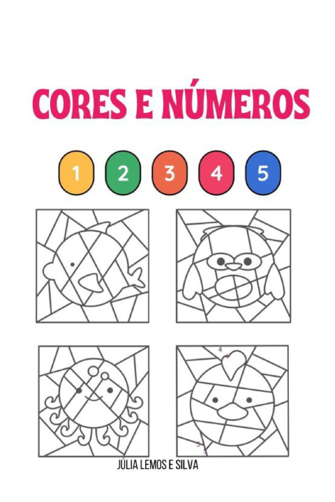 Kniha Cores e Números Júlia Lemos e Silva