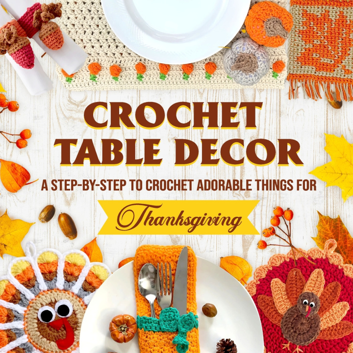 Kniha Crochet Table Decor Gabriel Francis