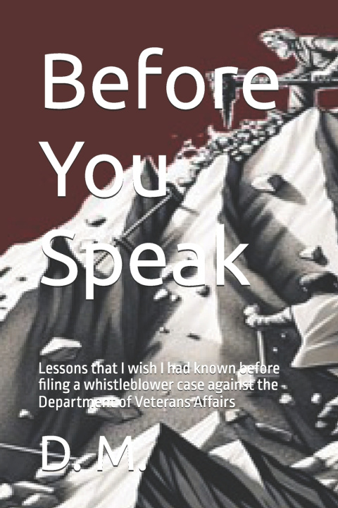 Kniha Before You Speak D. M.