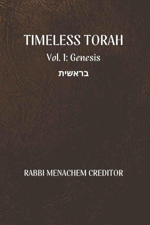 Kniha Genesis Menachem Creditor