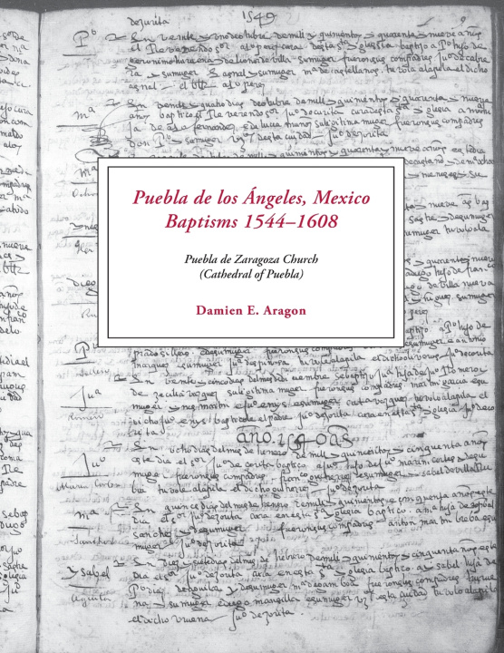 Libro Puebla de los Ángeles, Mexico Baptisms 1544-1608 Damien E Aragon
