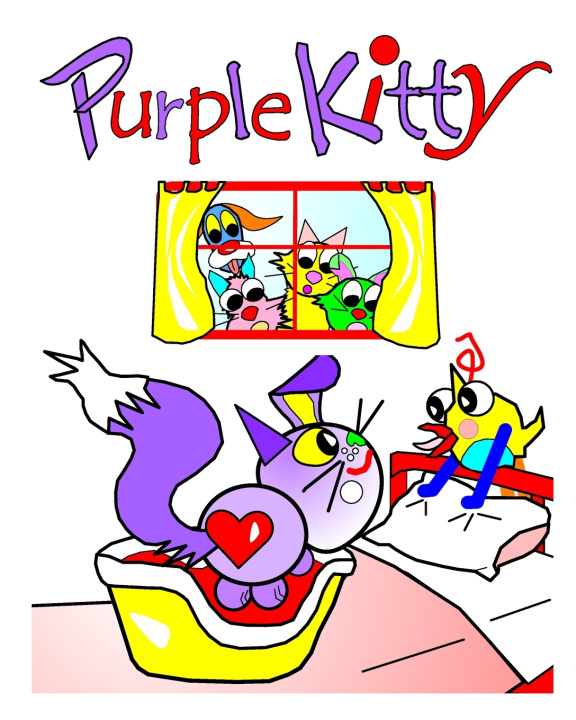 Knjiga Purple Kitty Debralee Rooney Lyndon