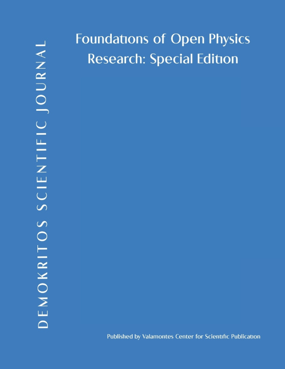 Knjiga Demokritos Scientific Journal Antonios Valamontes