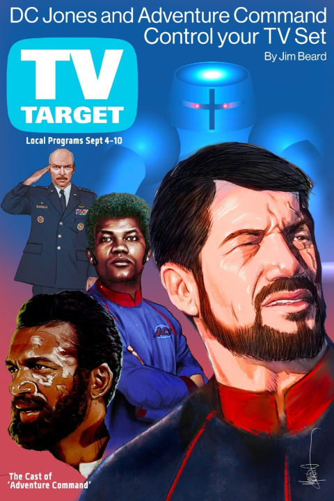 Kniha D.C. Jones and Adventure Command 4 Jim Beard