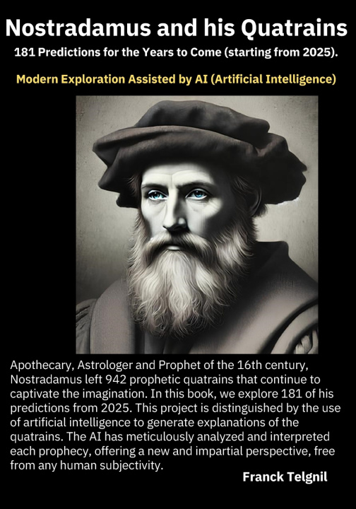 Libro NOSTRADAMUS 181 Predictions for the Coming Years (from 2025). Francky Telgnil