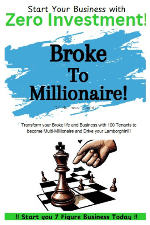 Knjiga Broke To Millionaire Tom Chase