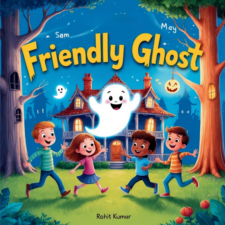 Kniha THE FRIENDLY GHOST ROHIT KUMAR