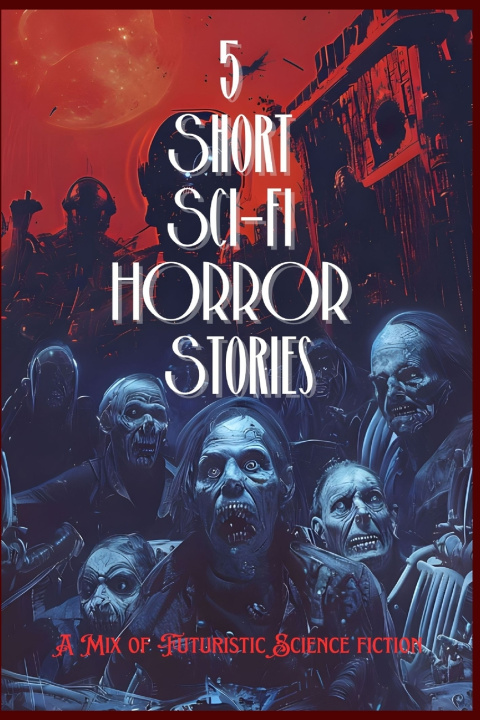 Knjiga 5 Short Sci-fi HORROR Stroies Random Guy