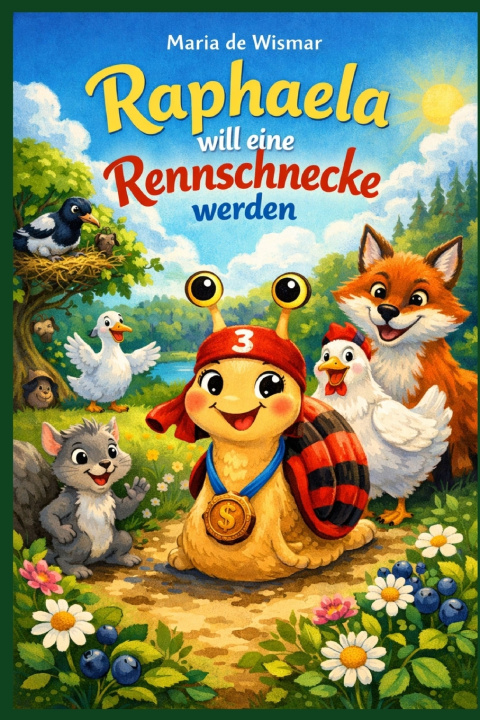 Boek Raphaela will eine Rennschnecke werden Maria de Wismar