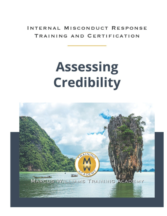 Kniha Assessing Credibility Marcus Williams