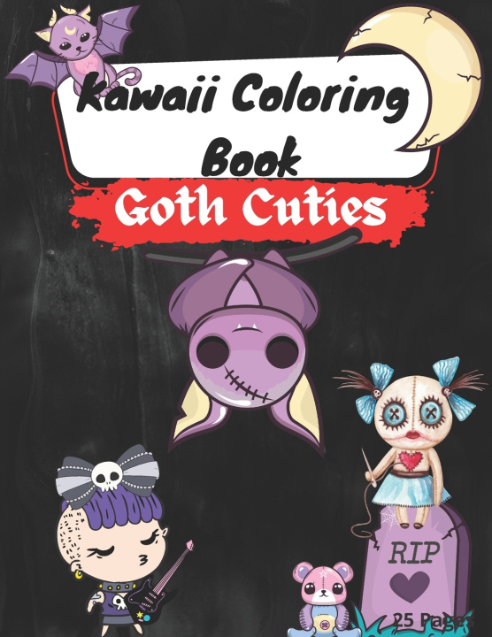 Kniha Kawaii Coloring Book Samantha Anette
