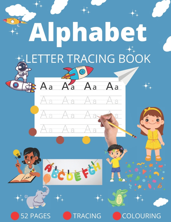 Kniha Alphabet letter tracing book Emmanuel Marvin