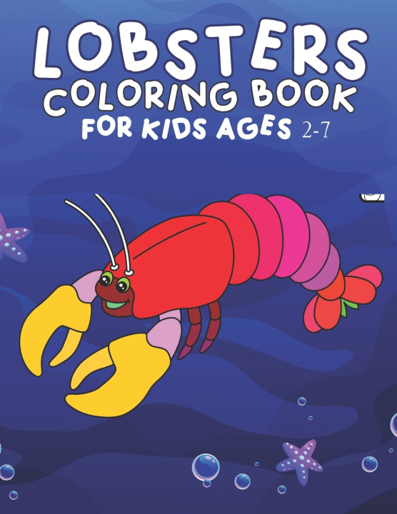 Libro Lobsters Coloring Book For Kids Ages 2-7 NASHEEM YEASH