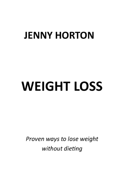 Knjiga WEIGHT LOSS JENNY HORTON