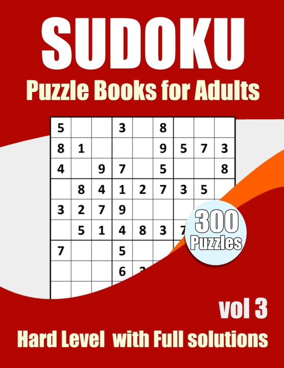 Knjiga Sudoku Puzzles Hard Level Lotfi Publishing