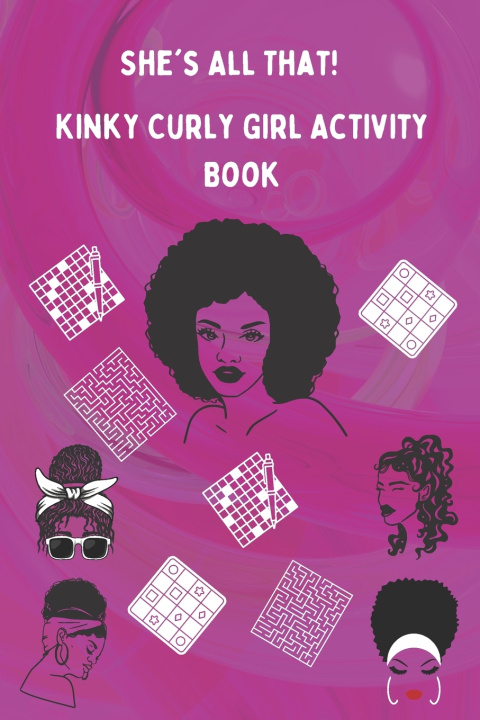 Libro She's All That! Kinky Curly Girl Activity Book Nadine Morris