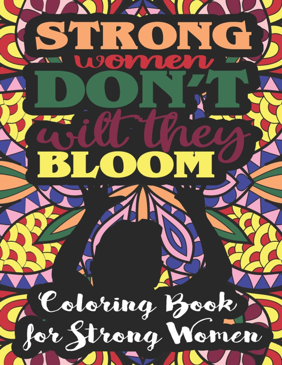 Libro Strong Woman Quotes Coloring Book Obi Obata