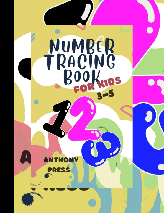 Kniha Number tracing Anthony Press