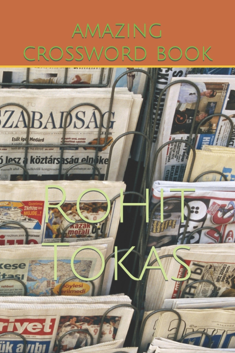 Knjiga amazing crossword book Rohit Tokas