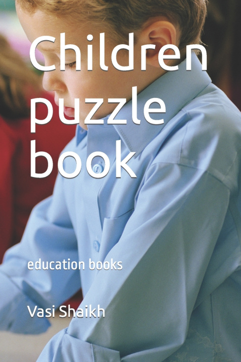 Boek Children puzzle book Vasi Shaikh