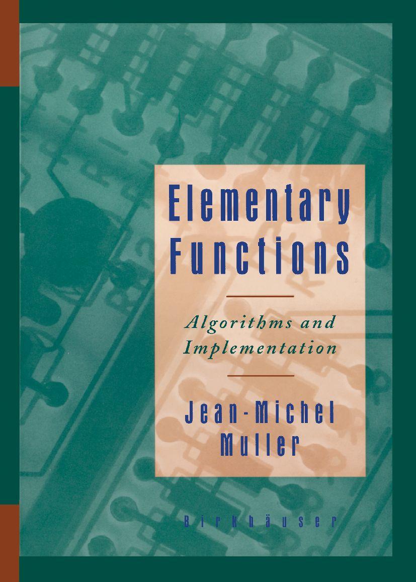 Kniha Elementary Functions: 