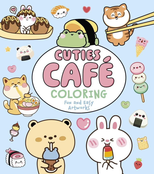 Knjiga Cuties Café Coloring PETO