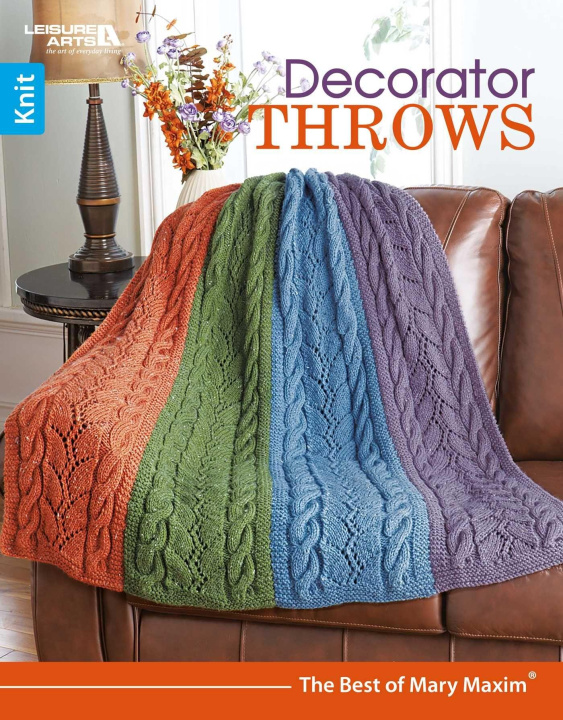 Knjiga Decorator Throws--The Best of Mary Maxim 