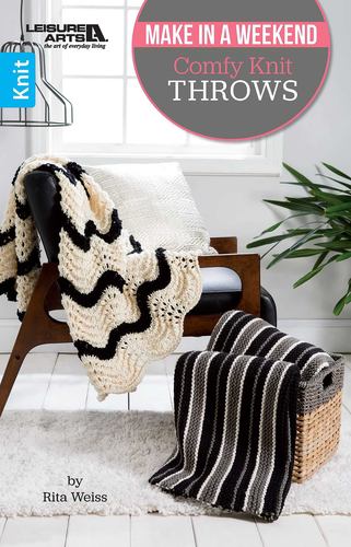 Kniha Make in a Weekend Comfy Knit Throws Weiss