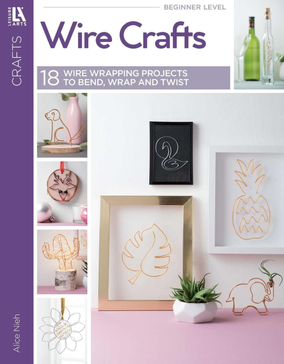 Libro Wire Crafts--18 Wire Wrapping Projects to Bend, Wrap and Twist 