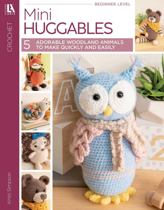 Kniha Mini Huggables Crochet 