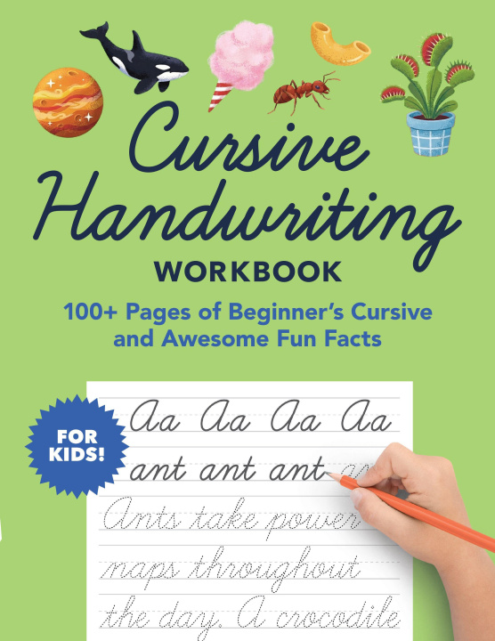 Kniha Cursive Handwriting Workbook LITTLE BIG FOOT