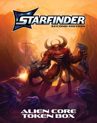 Igra/Igračka Starfinder Alien Core Token Box Paizo