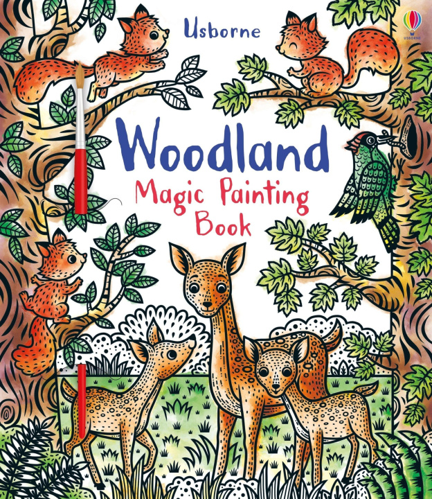 Libro Woodland Magic Painting Book Federica Iossa