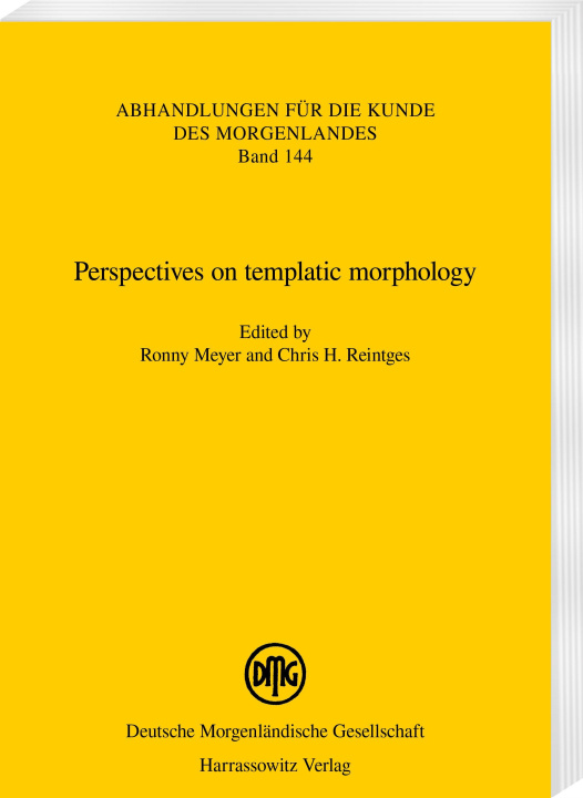 Kniha Perspectives on templatic morphology Chris H. Reintges