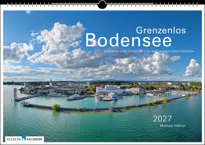 Koledar/Rokovnik Grenzenlos Bodensee 2027 Michael Häfner