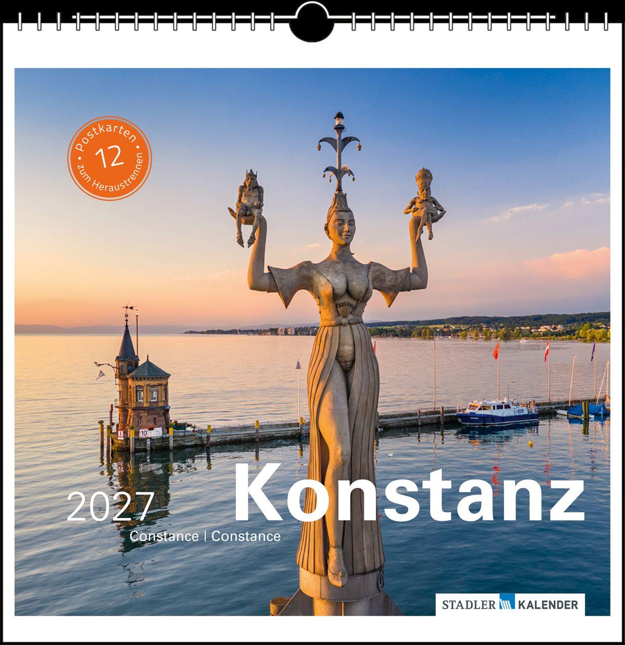Kalendář/Diář Konstanz 2027 verschiedene Fotografen