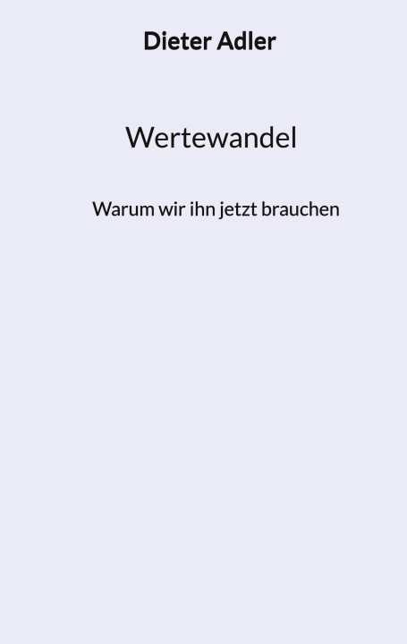 Kniha Wertewandel 