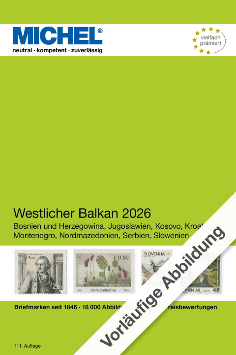 Knjiga Westlicher Balkan 