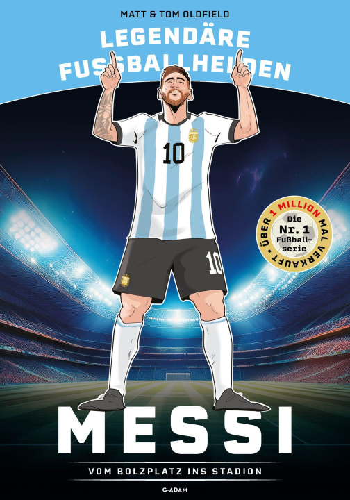 Kniha MESSI Tom Oldfield
