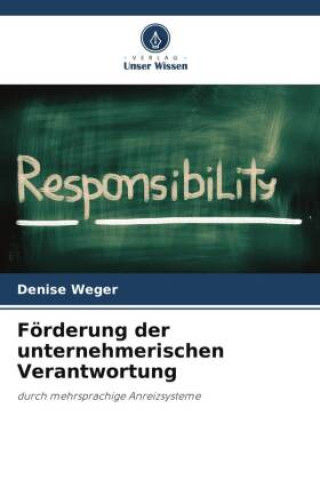 Libro Förderung der unternehmerischen Verantwortung Denise Weger