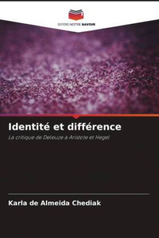 Book Identité et différence Karla de Almeida Chediak