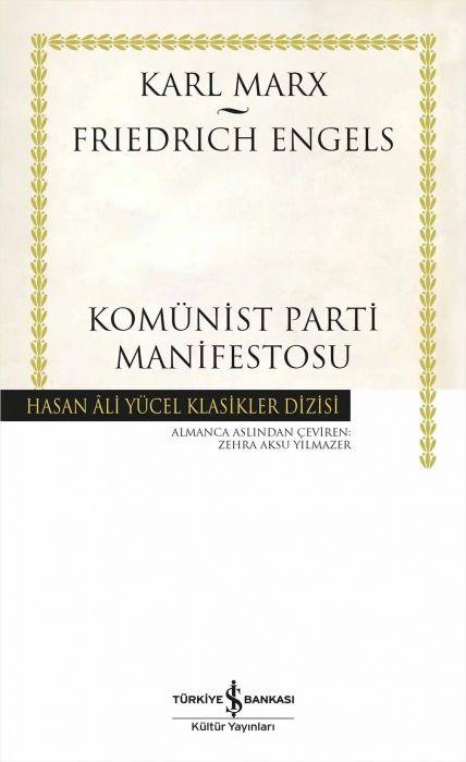 Libro Komünist Parti Manifestosu Friedrich Engels