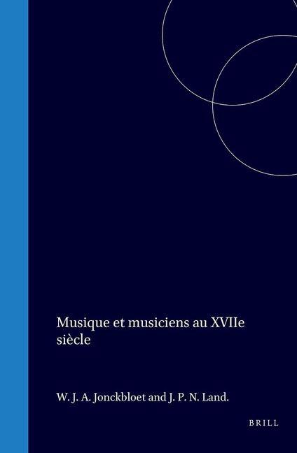 Libro Musique Et Musiciens Au Xviie Siècle 