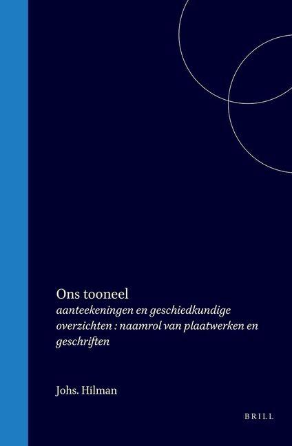 Knjiga Ons Tooneel 