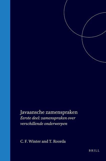 Kniha Javaansche Zamenspraken 