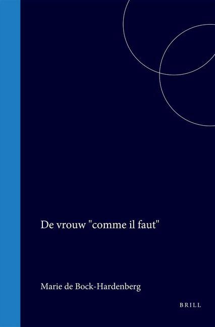 Книга de Vrouw Comme Il Faut 