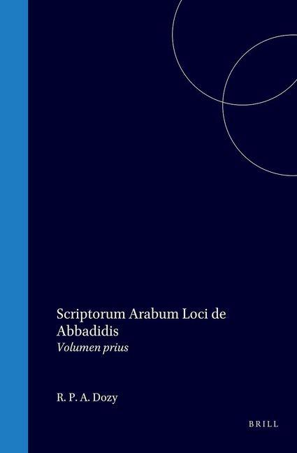 Book Scriptorum Arabum Loci de Abbadidis 