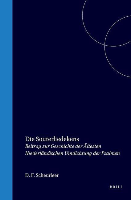 Kniha Die Souterliedekens 
